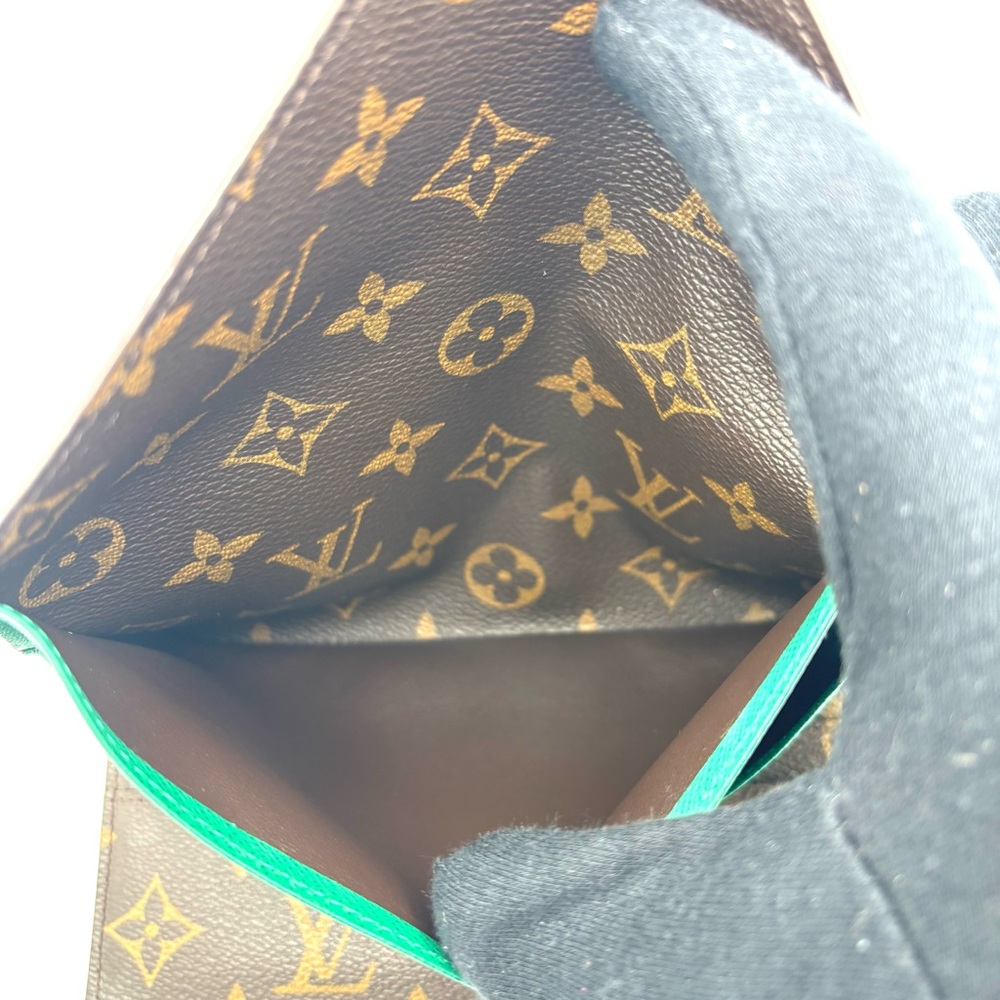 Louis Vuitton Brown Monogram Wallet - Picture 9 of 12